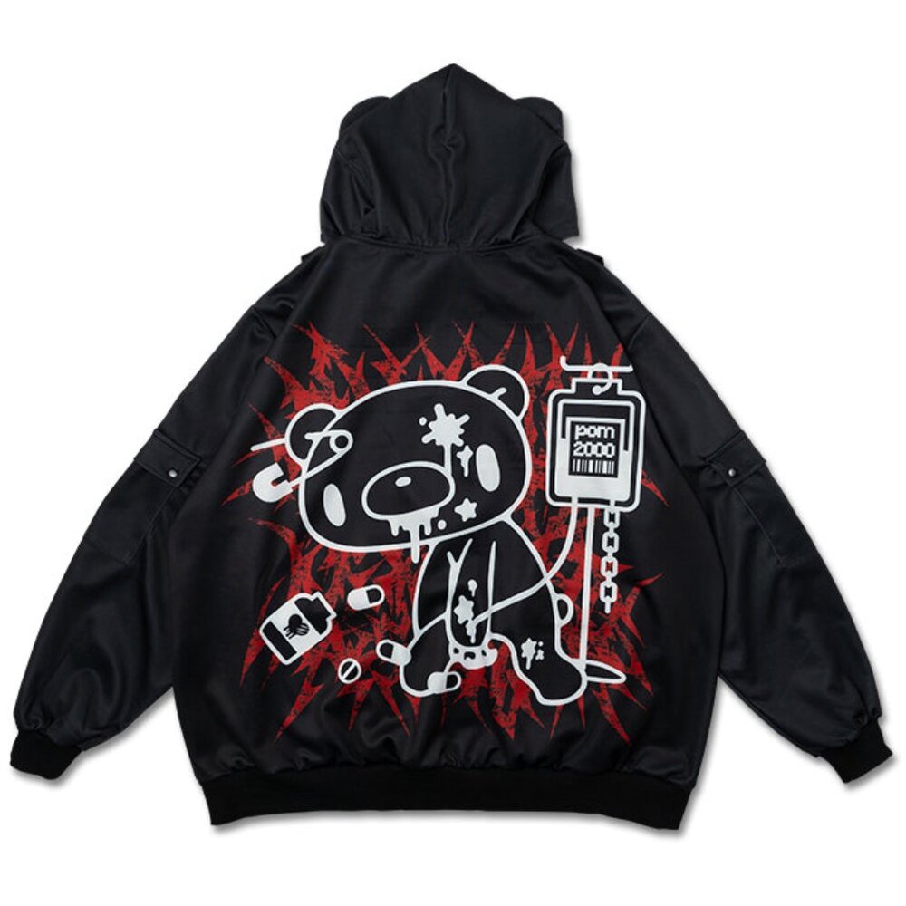 ACDC RAG - Gloomy Bear Dark Gloomy Mesh Oversized Mesh Jacket